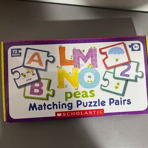 Alphabet Matching Puzzle Pairs - EUC
